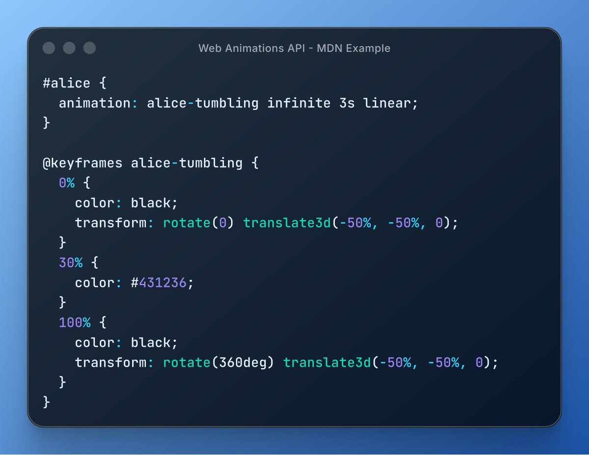 MDN Web Docs tweet media