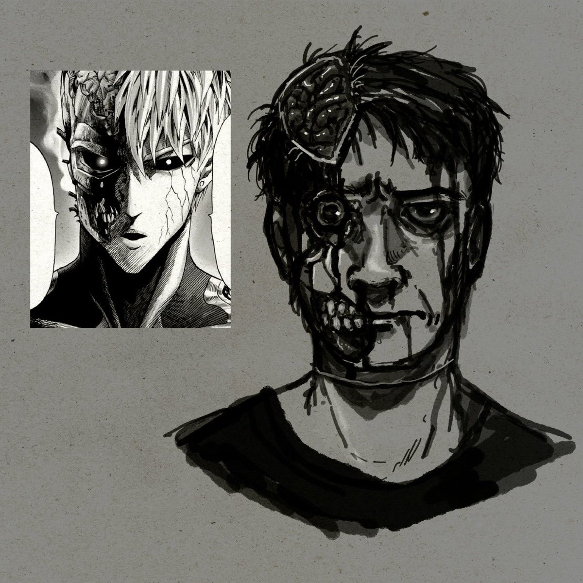 pozolingo's tweet photo. Robot gore //
IVE been drawing secunit a lot. These all look different jajant #murderbot #tmbd https://t.co/zobTKQluSm