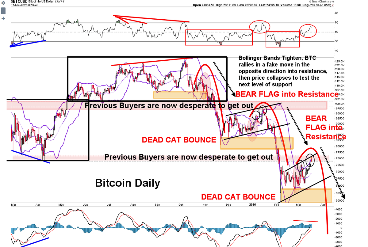 King of the Charts - The Michael Burry of Bitcoin tweet media