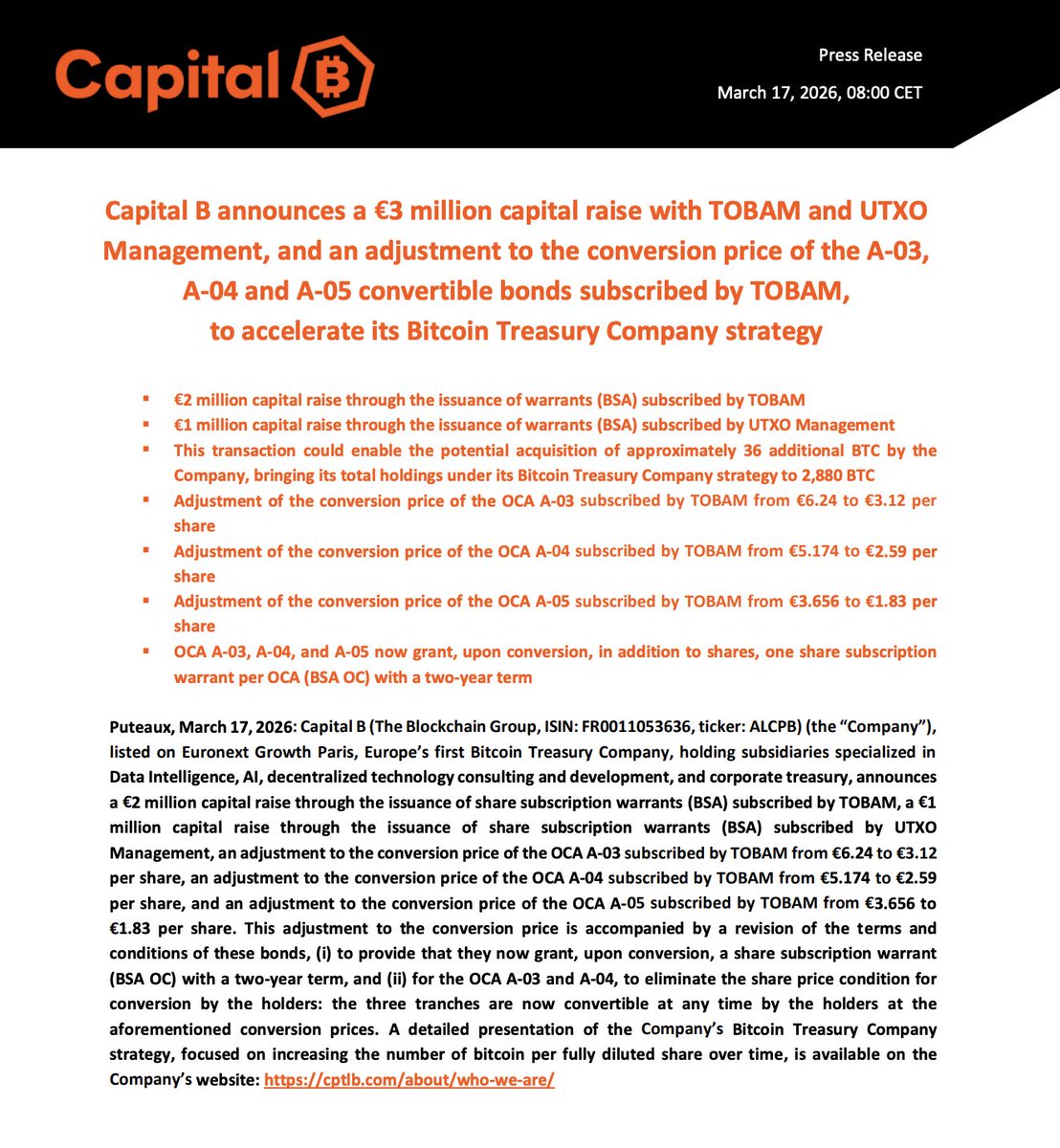 Capital B tweet media