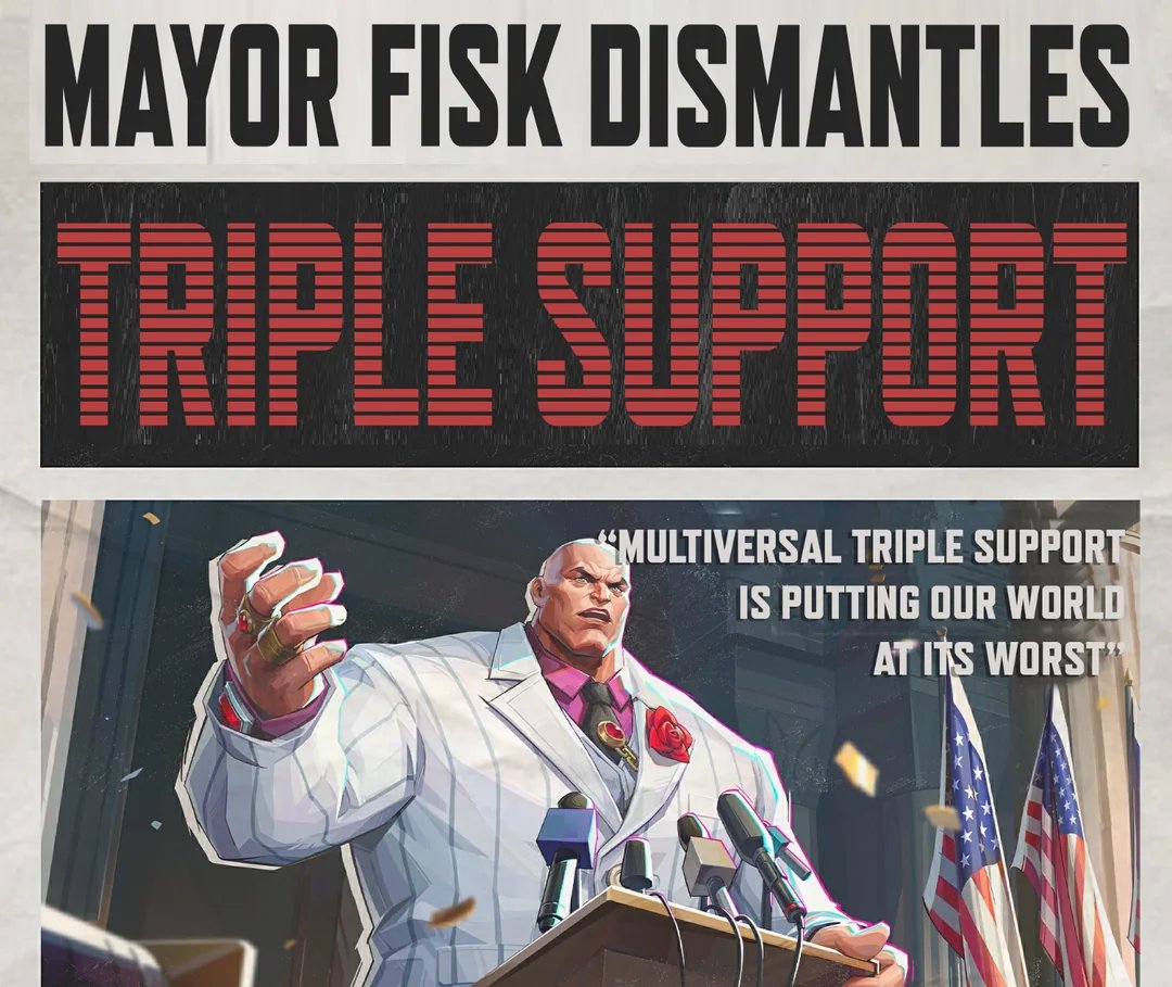 RivalsAssembled's tweet image. Mayor Fisk's New Announcement

Via/emicooterou