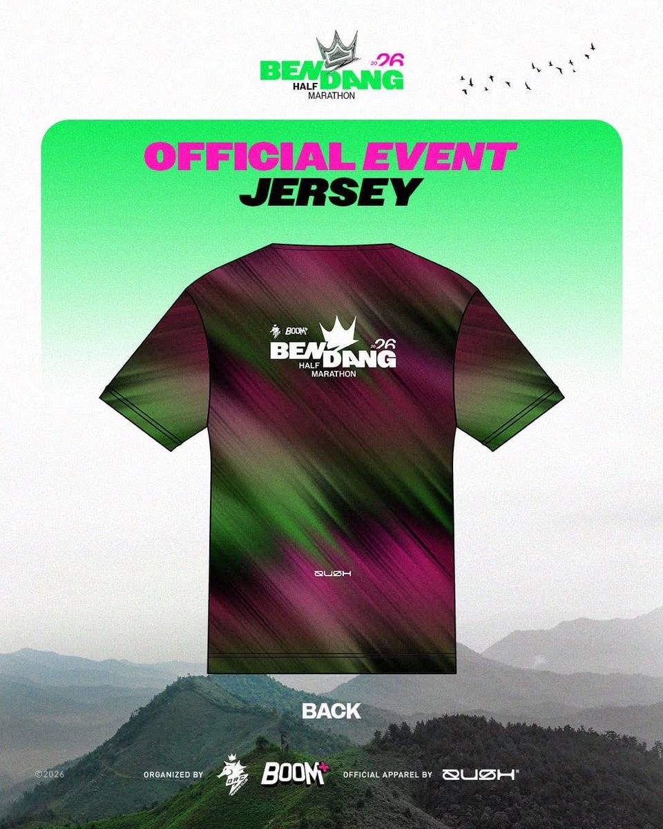 arestahir's tweet photo. QRC BOOM Bendang Half Marathon 2026

12.7.2026 (Sunday)
5km/10km/21km
Balik Pulau Sports Complex, Penang

Organizer : QRC Running Club

Registration Closed: 14/6/2026, 23:59 (GMT +8)

Promo Code link : https://t.co/FuvIfEVcx1 https://t.co/mWlVbVt0mT
