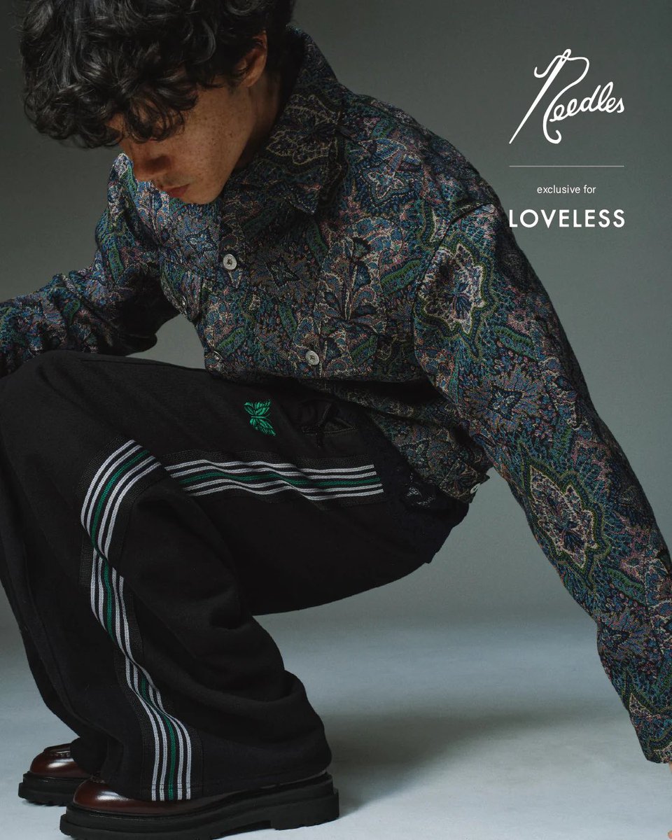 NEEDLES EXCLUSIVE FOR LOVELESS H.D. Track Pants - Cotton Jerse