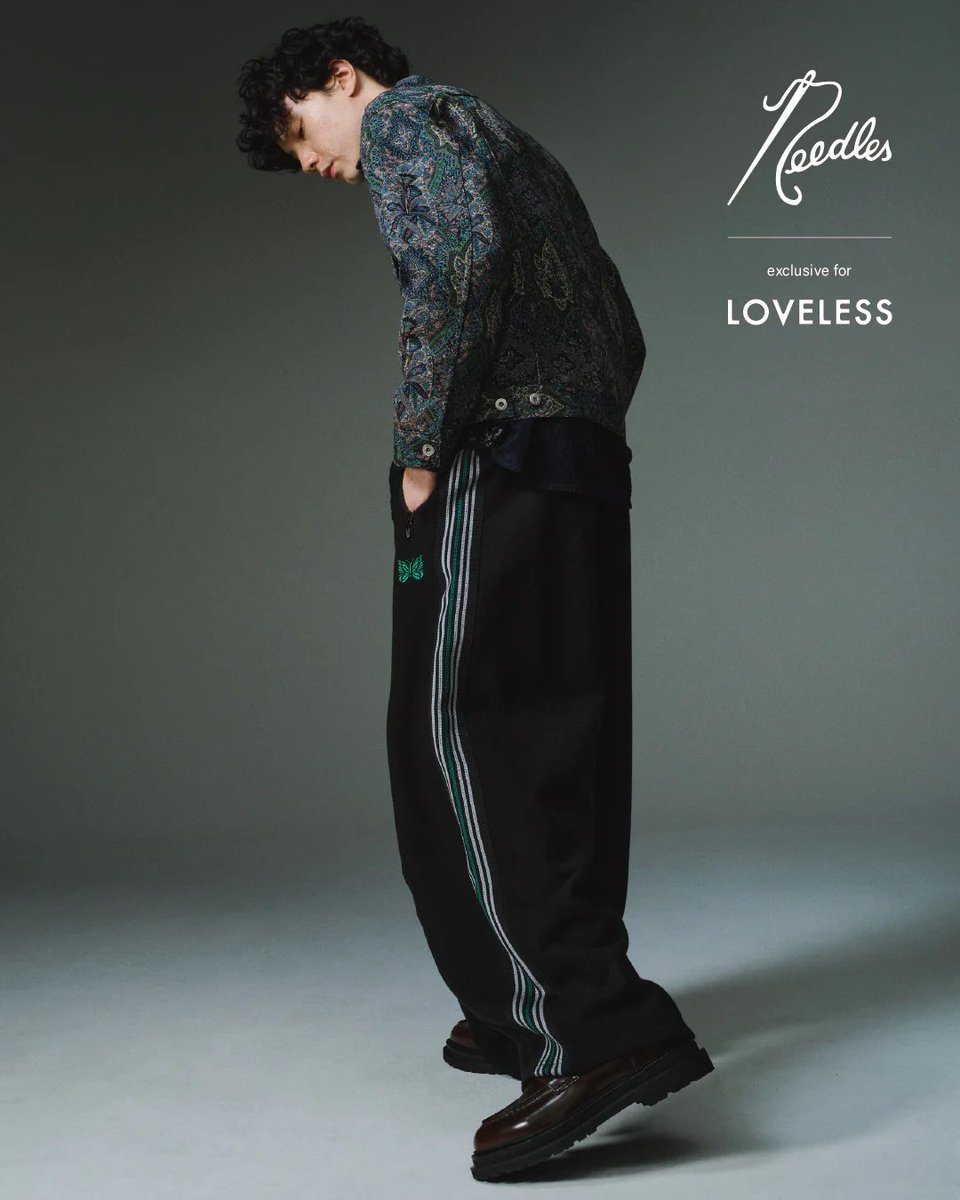 NEEDLES EXCLUSIVE FOR LOVELESS H.D. Track Pants - Cotton Jerse