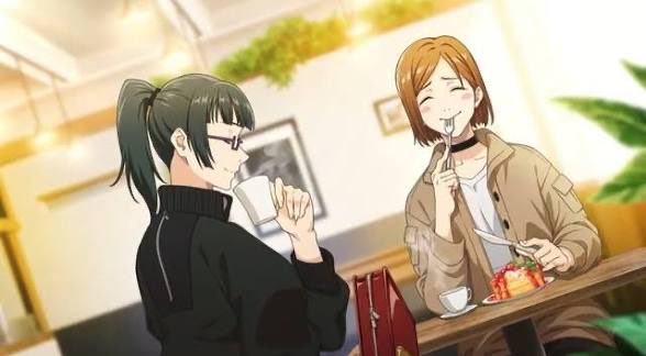 MastaD0uble's tweet photo. @lptrech @Aaadi_2 @disrupthehuman So obsessed, u ppl try 2 make maki seem as if she hates nobara https://t.co/K4fCPNDSlB