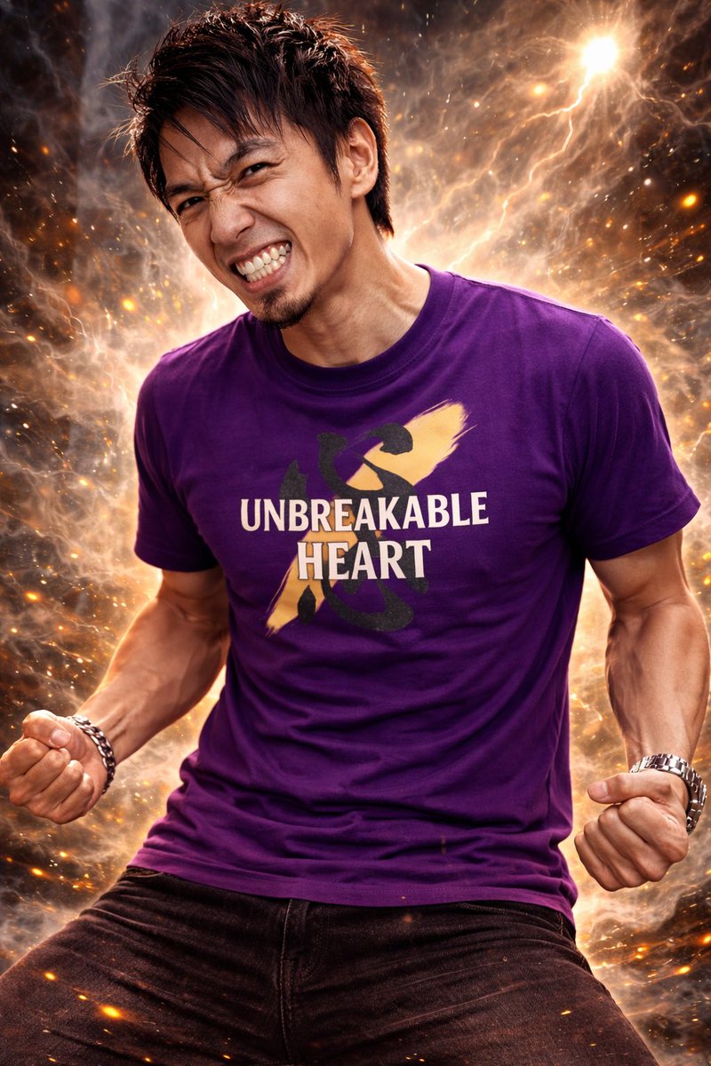 UNBREAKABLE HEART

Break me?
You can try.

Every hit,
I rise stronger.

Not broken.
Not shaken.

Just unbreakable.
Built in the storm.

想・慧・絆・和
— VERBA.

#UnbreakableHeart
#YamatoSpirit
#WearYourWords
#VERBA