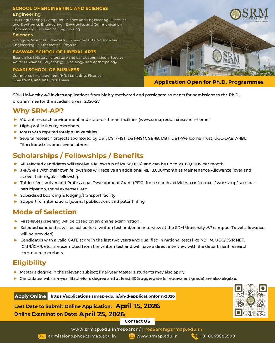 SRM University-AP tweet media