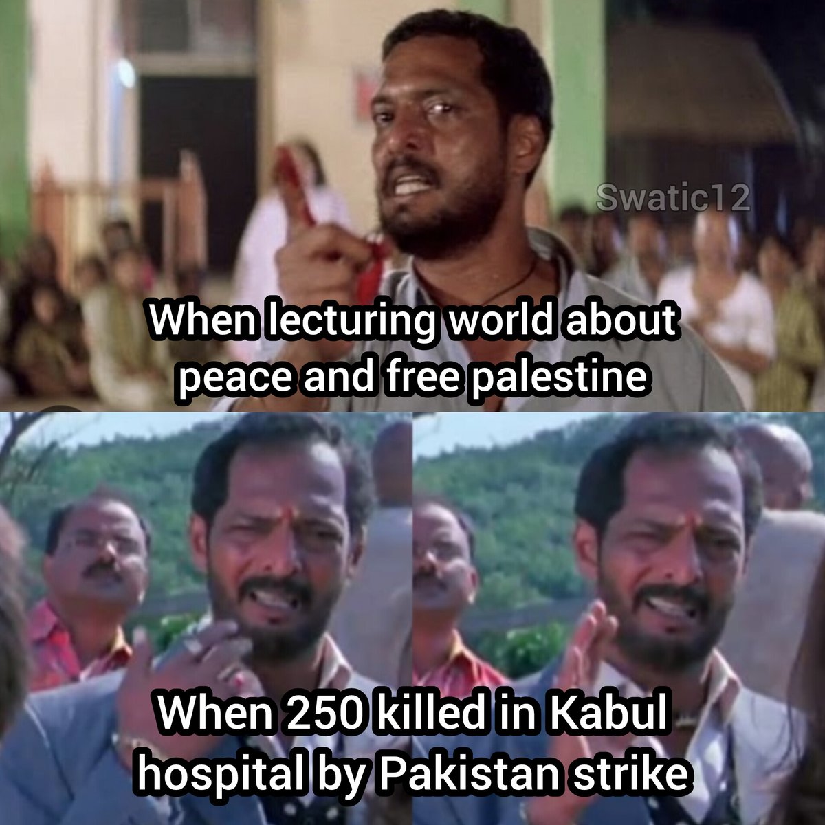 The audacity of Pakistan to talk about peace 
#KabulAttack