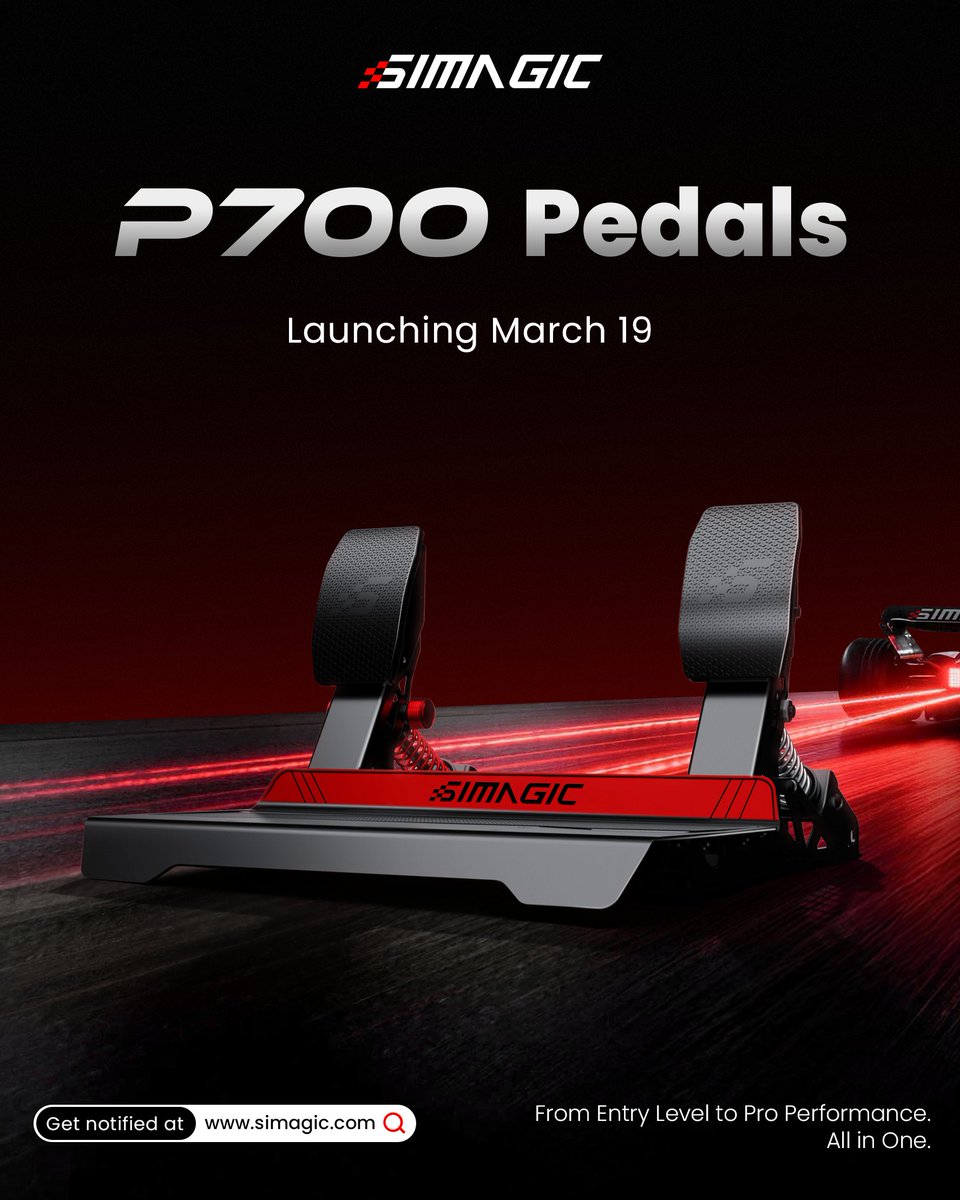 Simagic official tweet media