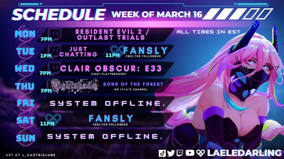 laele darling 🗡️💜 𝐍𝐈𝐆𝐇𝐓𝐒𝐇𝐀𝐃𝐄 tweet media