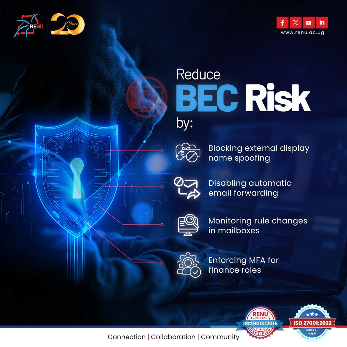 renu_cert's tweet image. Most Business Email Compromise (BEC) attacks don't rely on malware, they exploit trust. Trust is valuable, but verification is essential.
#BEC #emailsecurity #socialengineering