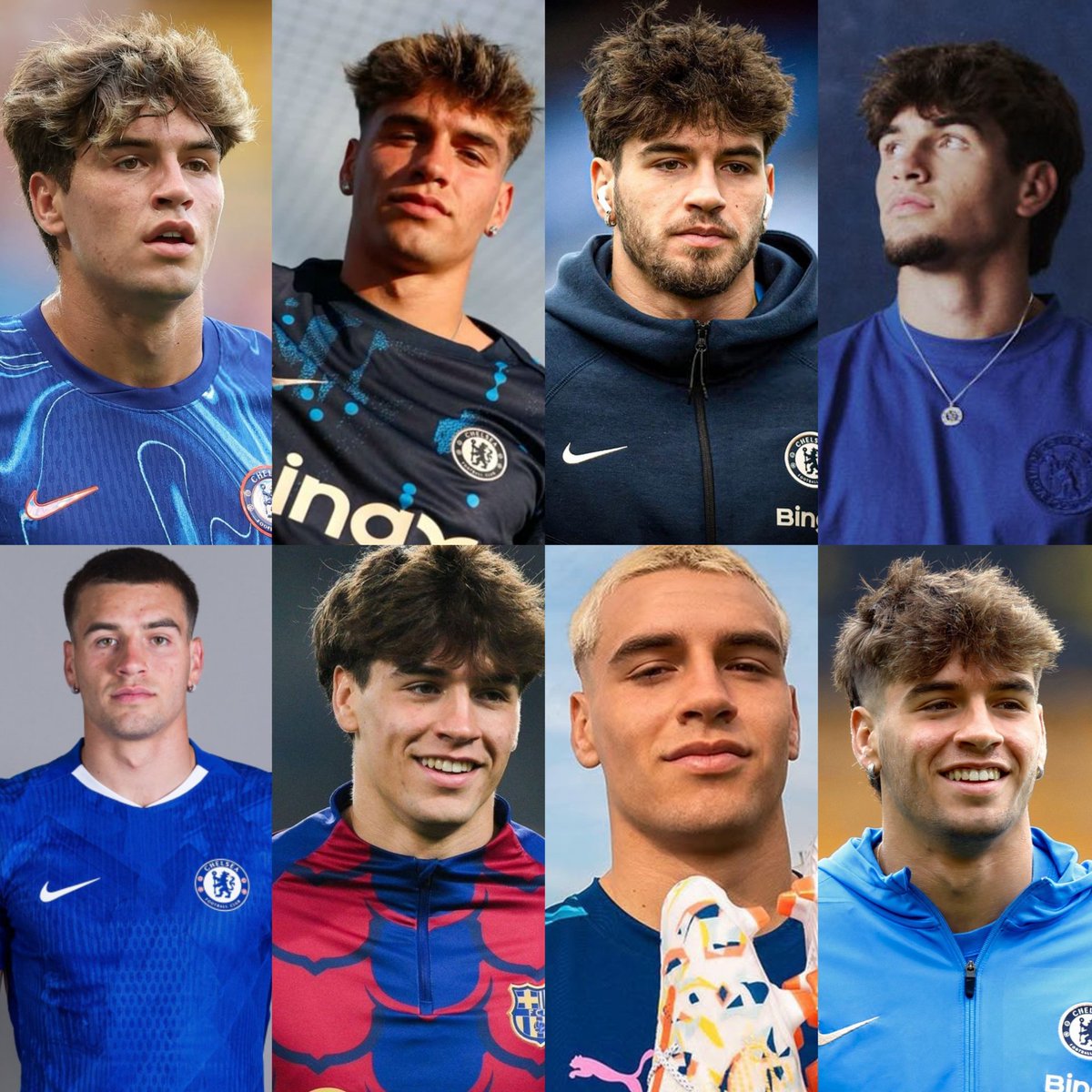 i've never seen a player with so many faces.