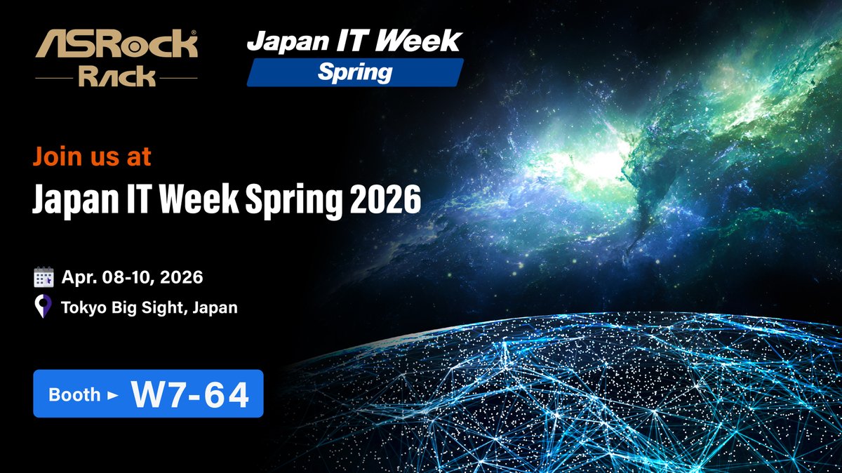 ASRock Rack Inc. tweet media