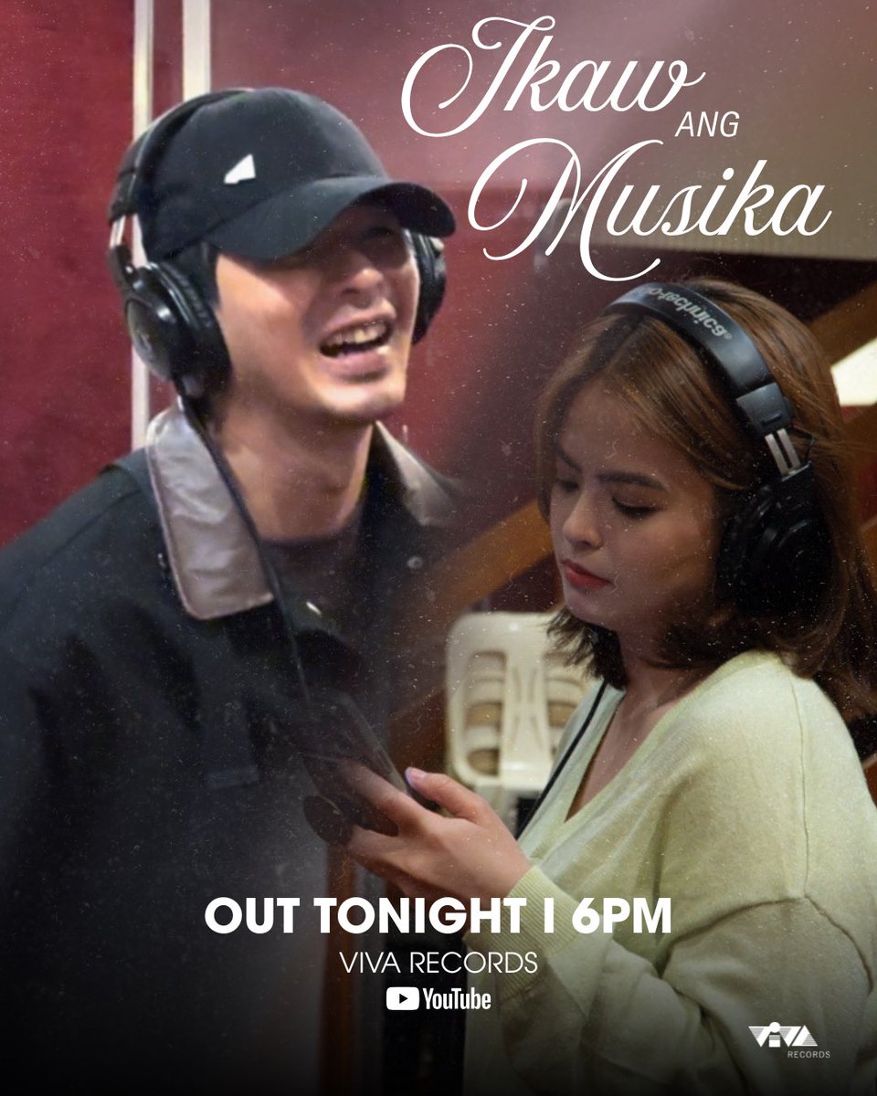 viva_records's tweet photo. Catch Wilbert Ross and Bea Binene’s “Ikaw ang Musika” on Viva Records YouTube Channel at 6PM https://t.co/ZoT7aRYifo