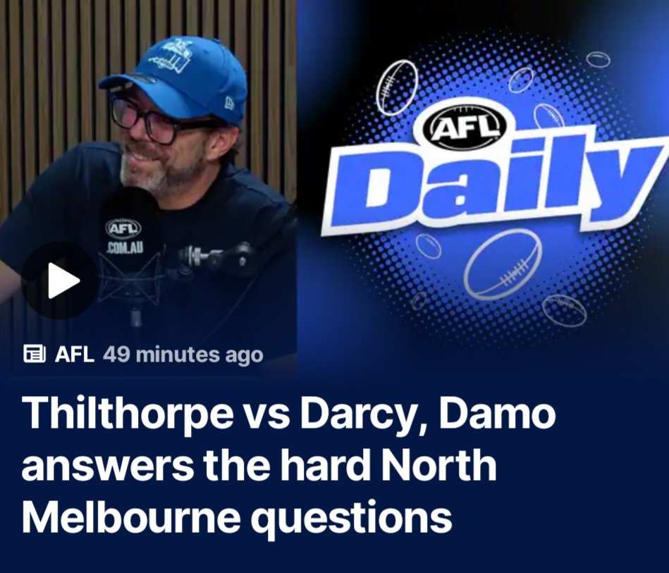 Make North Melbourne (Men) Great Again tweet media