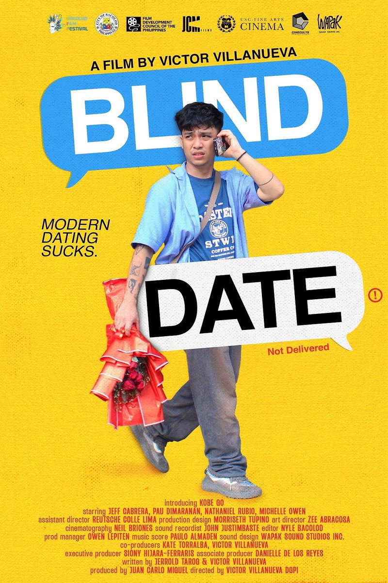 My BLIND DATE short film starring Kobe Go is showing in <a href="/sinagmaynila/">Sinag Maynila</a> 2026 film fest shorts A