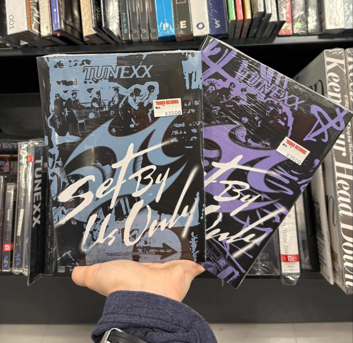 TUNEXX 】 1ST MINI ALBUM 『SET BY US ONLY』《タワレコ限定特典対象