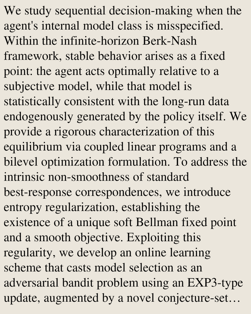 Game Theory Papers tweet media