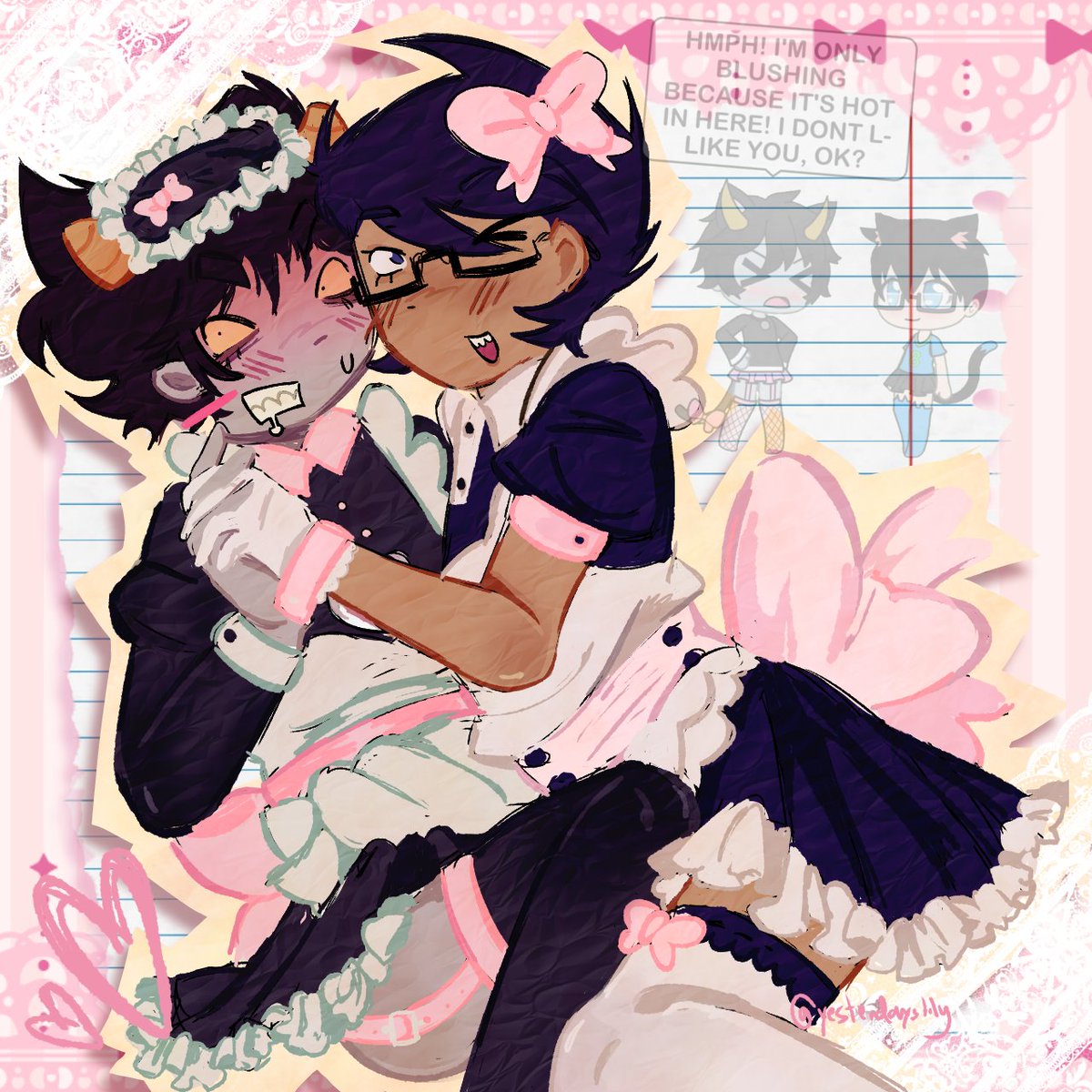 yesterdayslily's tweet image. johnkat that i forgot to post on here #sad