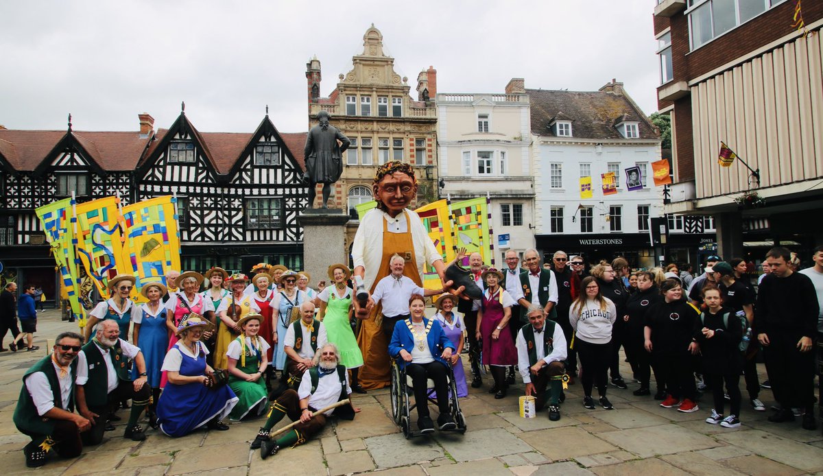 Shrewsbury Morris Dancers tweet media