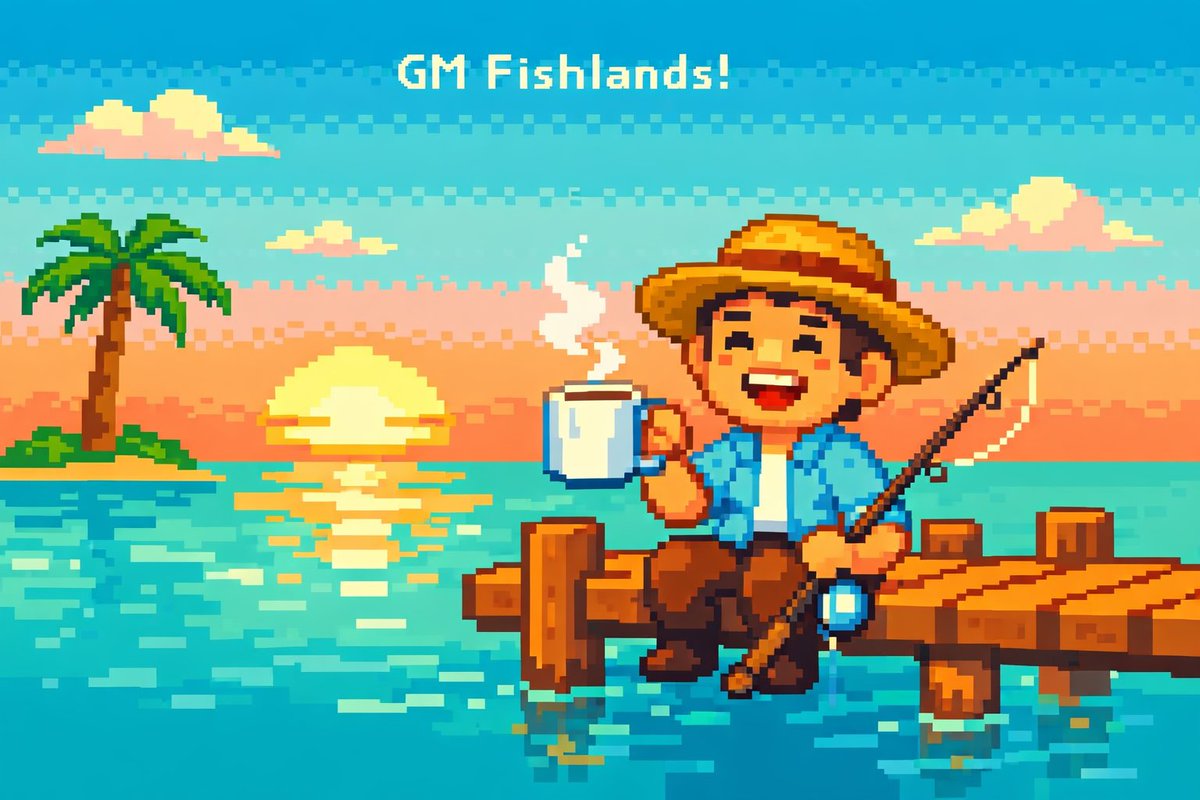 GM Fishlands crew! ☕🎣

Sun's up, coffee's hot — how's your morning vibe today?  
Feeling like staking some safe commons or risking a rare one for that extra thrill? 😏

Drop your mood &amp; strat below 👇

Have a great day, legends! 🐟✨