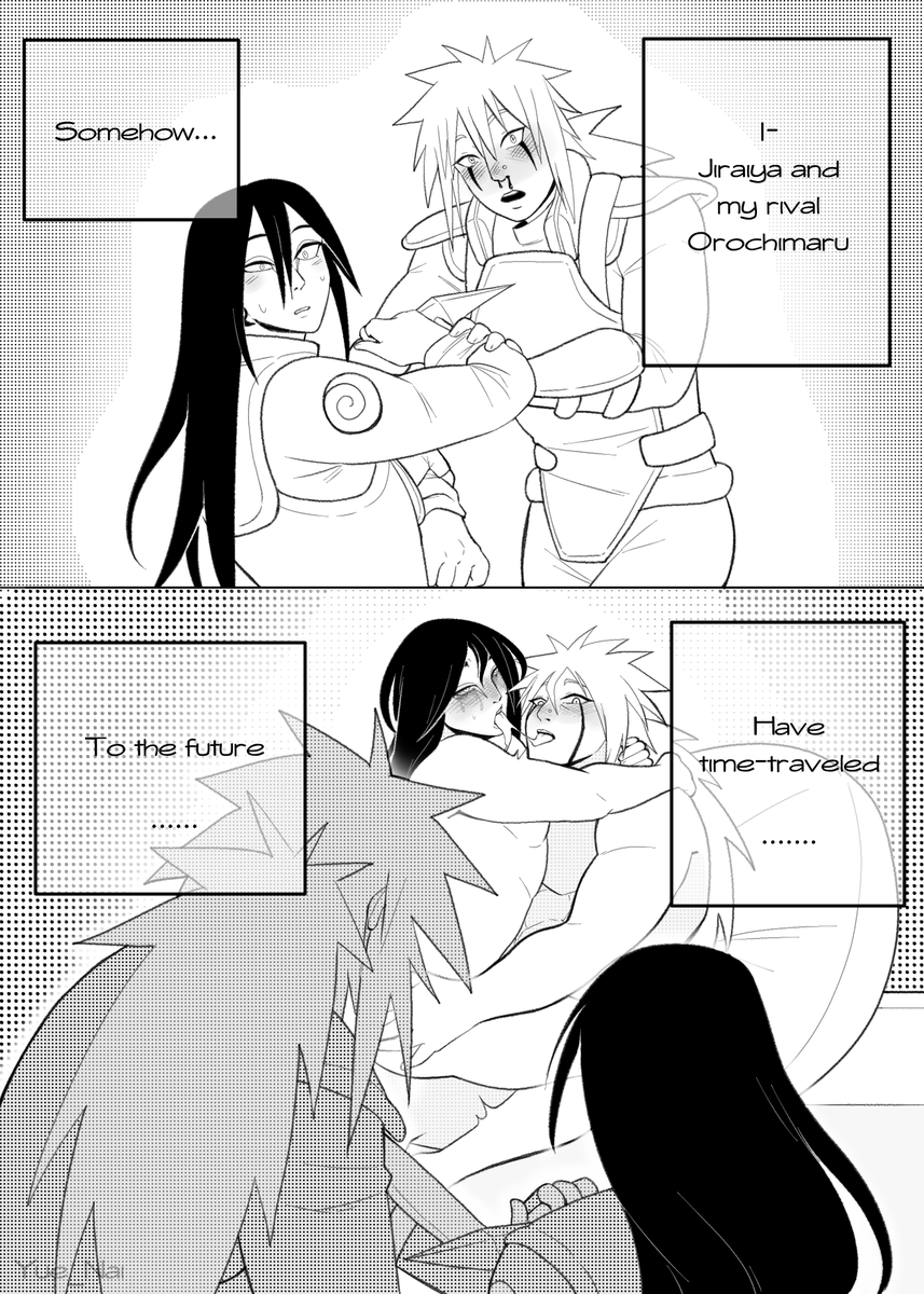 M_MoonSun_B's tweet photo. Hehe, a bright future awaits these two rivals

#JiraOro #Jiraiya #Orochimaru https://t.co/qHSe944tNd