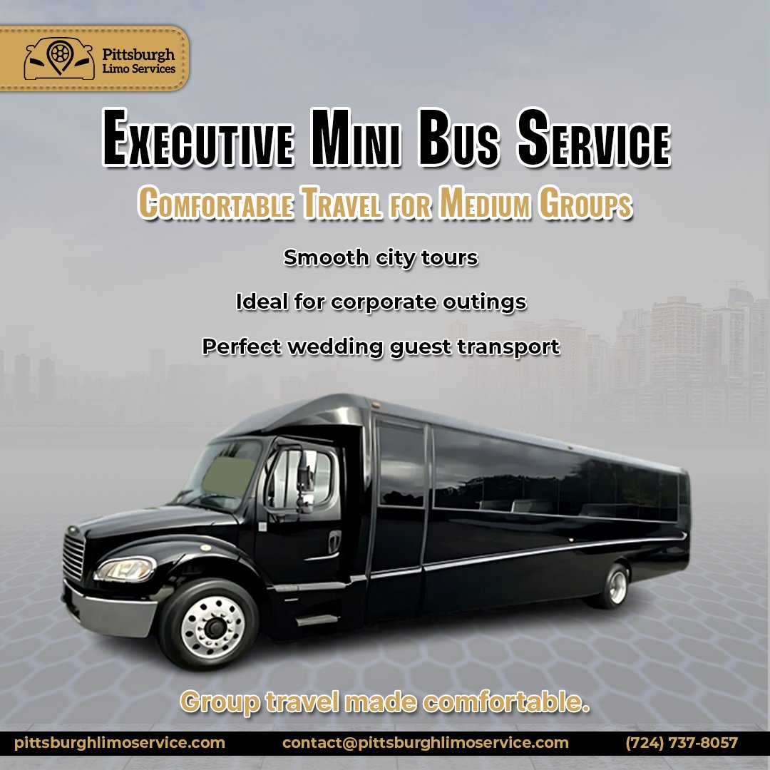pittslimoservic's tweet image. Executive Mini Bus Service with Pittsburgh Limo Service 

Call us to book your ride at +1 (724) 737-8057 or visit our site pittsburghlimoservice.com.
.
.
.
#PittsburghLimoService #MiniBusService #ExecutiveTravel #GroupTransportation #CorporateTransportation #LuxuryTravel