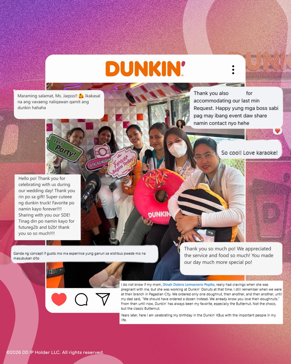 Dunkin' Philippines tweet media