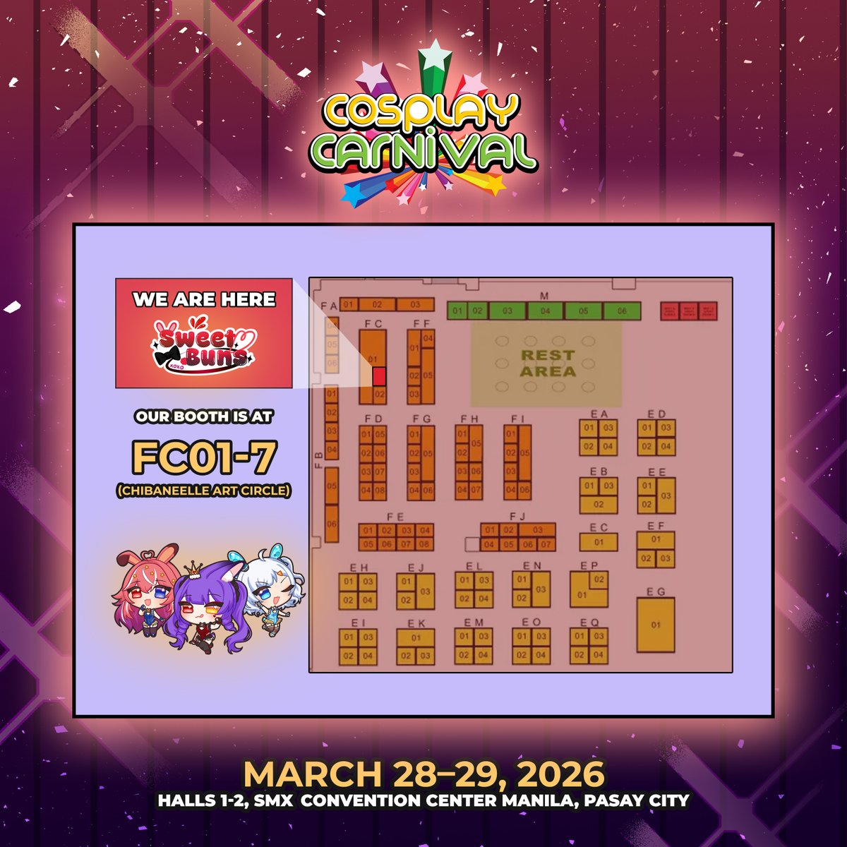 🌠 VStarsEvents (FC01-7 @ CosCarni) tweet media