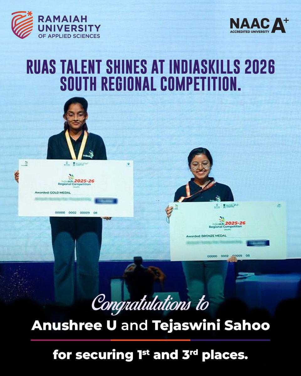 Ramaiah University of Applied Sciences tweet media