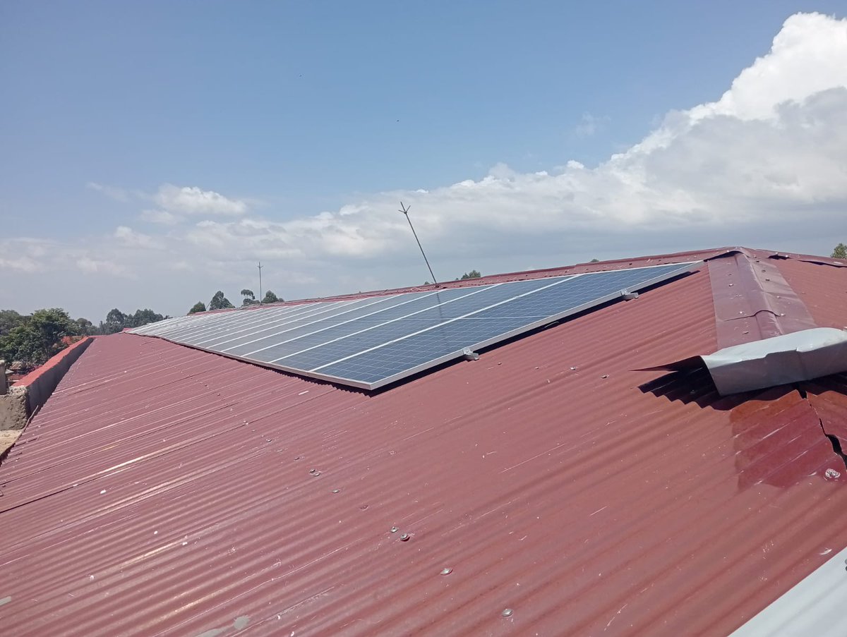 EnergyGrat6369's tweet photo. Project complete ✅
We’ve successfully installed a solar energy system at St. Luke’s Boys High School, Kimilili 🌞⚡
Driving sustainability and reliable power for education.
📍 Ruiru, Spur Mall – 3rd Floor, Room T18

#SolarEnergy #CleanEnergy #Kenya #Renewables https://t.co/FyxfnmeyCy