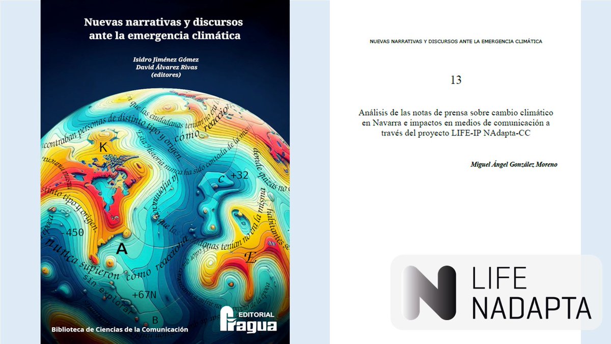 LIFE_NAdapta_CC's tweet image. Publicado un capítulo de análisis del impacto de #LIFE_IP_NAdapta_CC en medios📺📻🗞️

ℹ️lifenadapta.navarra.es/es/-/nadapta-i…

#HCCN #KLINa #LFCCyTE #OCCN #CambioClimático #Adaptación #Mitigación #LIFEProgramme #LIFEAmplifiers #LIFEProject #AfterLIFE #NavarreInEurope #Navarra @LIFEprogramme