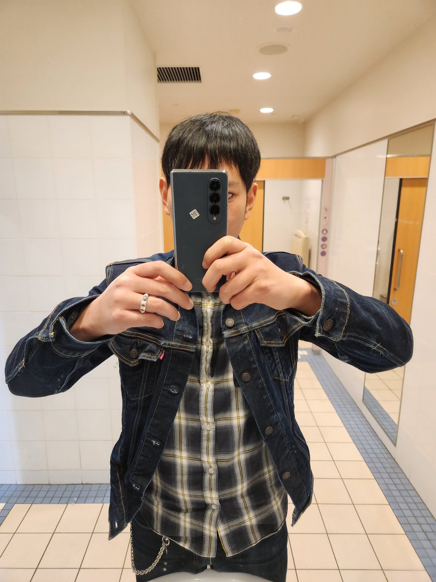 akkunn_akkunn's tweet photo. #今日のコーデ。#リーバイス の RINSE STRETCH TRUCKER に #古着 の #ディーゼル #チェックシャツ、#リーバイス Made&Crafted 511MADE IN JAPAN 、#VISARUNO の #ワークブーツ、#ウォレットチェーン 。
今日は #イオンの日! #アメカジ で行く! https://t.co/PBnY2MHKCI