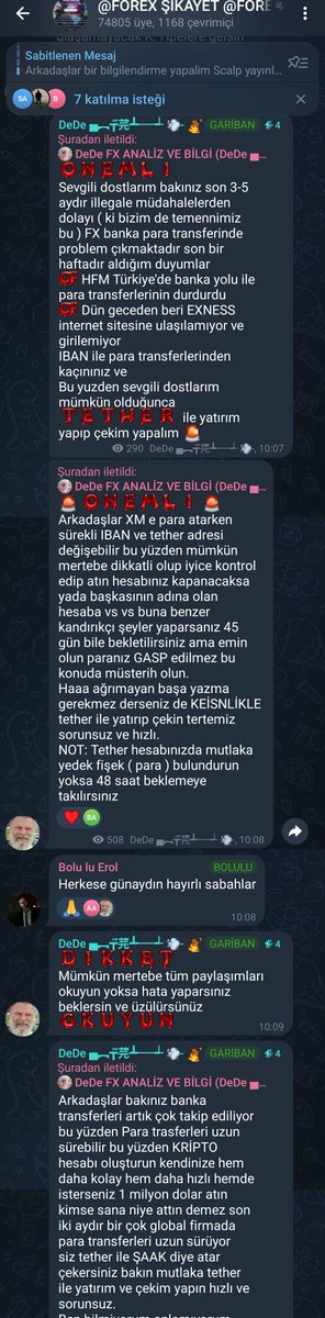 DİKKAT Sevgili dostlarım #Forexişlem i alıyorsanız artık #İban transferlerinde dikkatli olmalısınz Aksitakdirde 60 gün bile bekleyebilirsiniz bu yüzdn mümkn mertebe #tether ile yatırım yapmalısınız #Xmglobal #borsa #Natenyahu #Demirkubbe #Bitcoin #Altın #Savaş #Salı #sabahnamazı