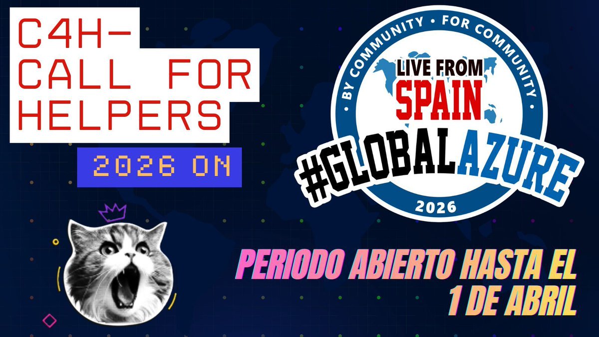 Global Azure Spain tweet media