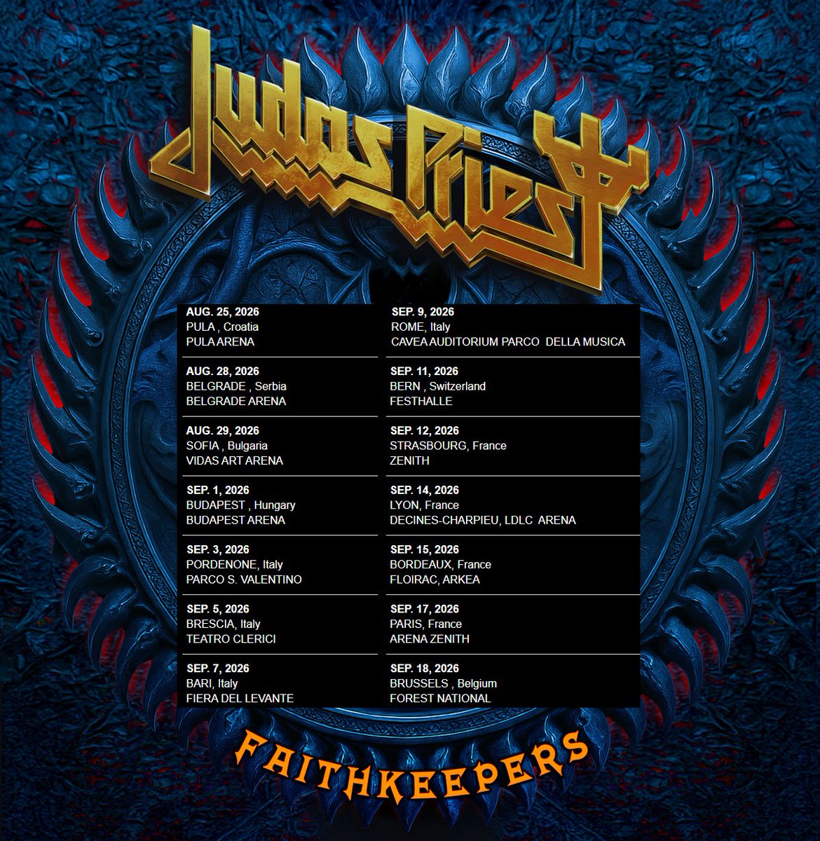 Judas Priest tweet media