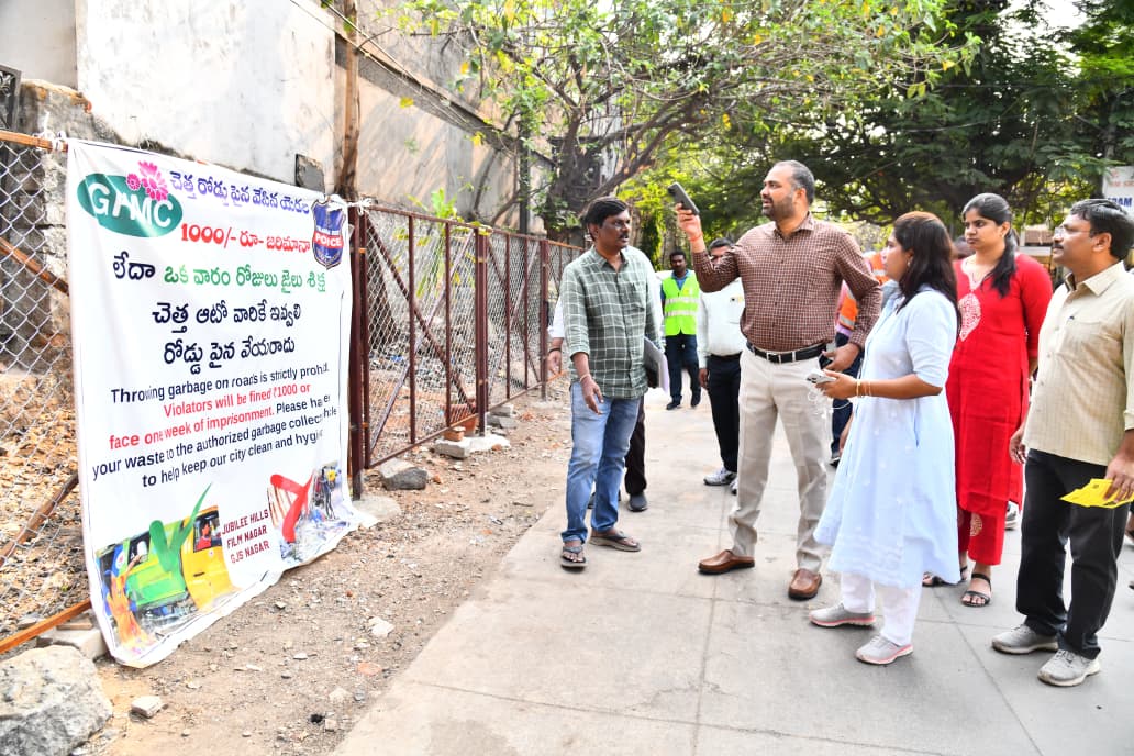 Commissioner GHMC tweet media