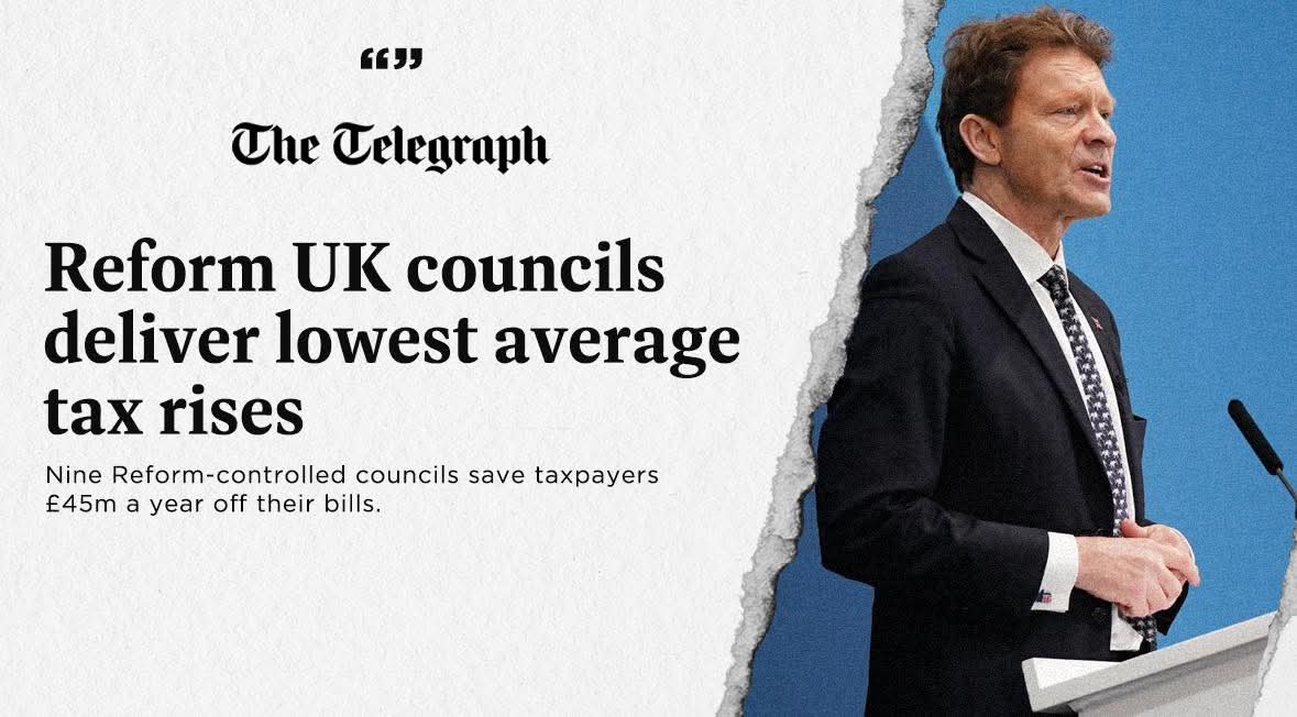 Reform UK Harrow tweet media