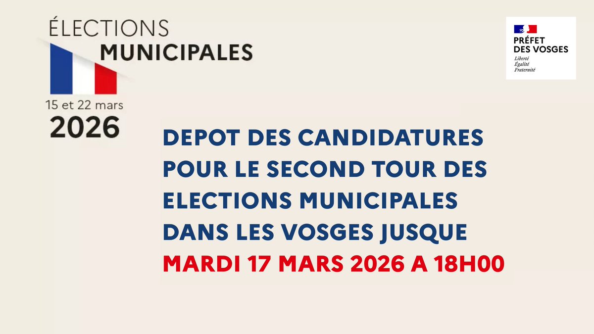 Préfet des Vosges 🇫🇷🇪🇺 tweet media