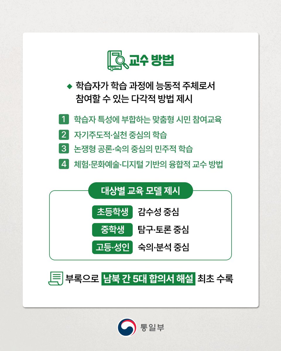 통일부 tweet media
