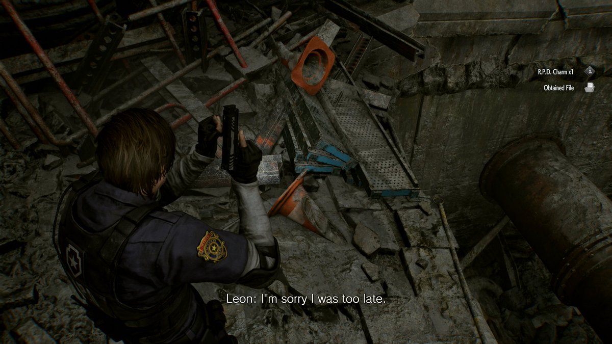 Someone tell him it wasn't his fault 😔