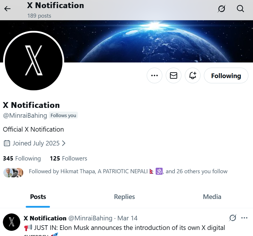 झापाली दाजु मीन राइ बाहिङकाे खाता दाेस्राेपटक अतिक्रमित भएछ, सचेत रहाैं ।