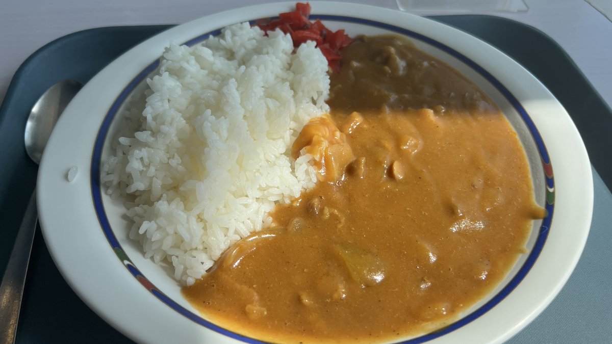 JerryfishTravel's tweet photo. #太平洋フェリー の賄いカレー好きなんだよなあ。 https://t.co/Eu9fWW32Kt