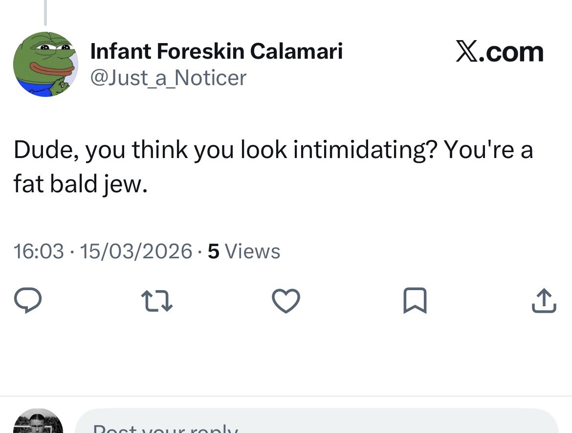 billygrump's tweet photo. @JamesHeartfield @Just_a_Noticer @owenjonesjourno @HeidiBachram The bellend is a racist bot https://t.co/U6715cSSIP