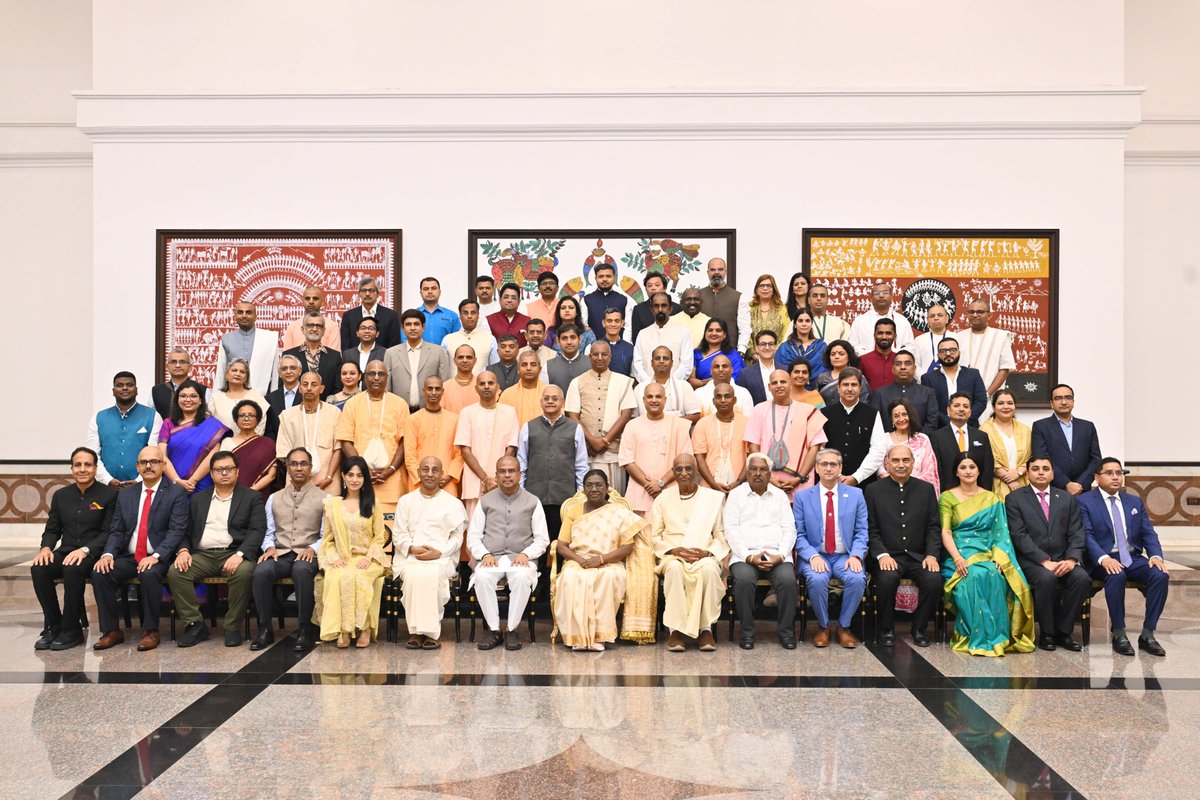 President of India tweet media