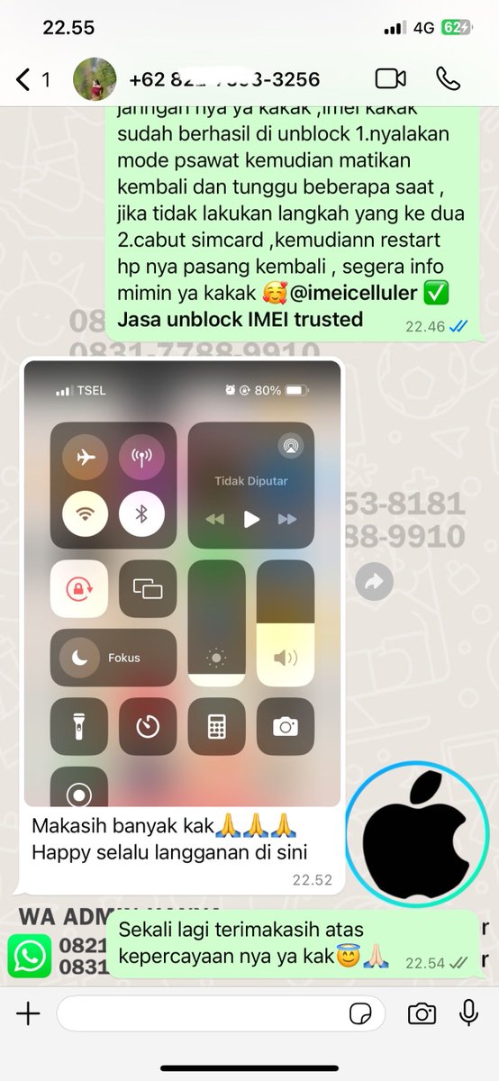 imeicelluler's tweet photo. Open Unblock IMEI📶 Update setiap hari
Jika ingin menghubungi kami langsung melalui 𝐖𝐀 𝐘𝐆 𝐃𝐈 𝐁𝐈𝐎 ya guys 🥳, 𝐒𝐎𝐒𝐈𝐀𝐋 𝐌𝐄𝐃𝐈𝐀 𝐈𝐌𝐄𝐈𝐂𝐄𝐋𝐋𝐔𝐋𝐄𝐑 klik link dibawah ini
https://t.co/tvBF71EyNj https://t.co/Ya9lFvIme3