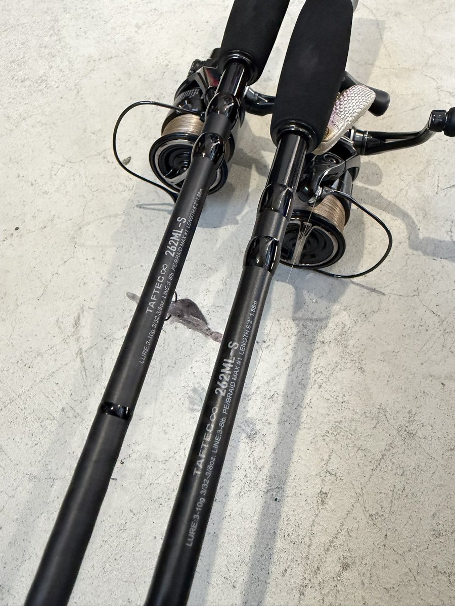 七色戦メインになったロッドはゾディアス262ML-S🎣 263L-S、261UL-Sの