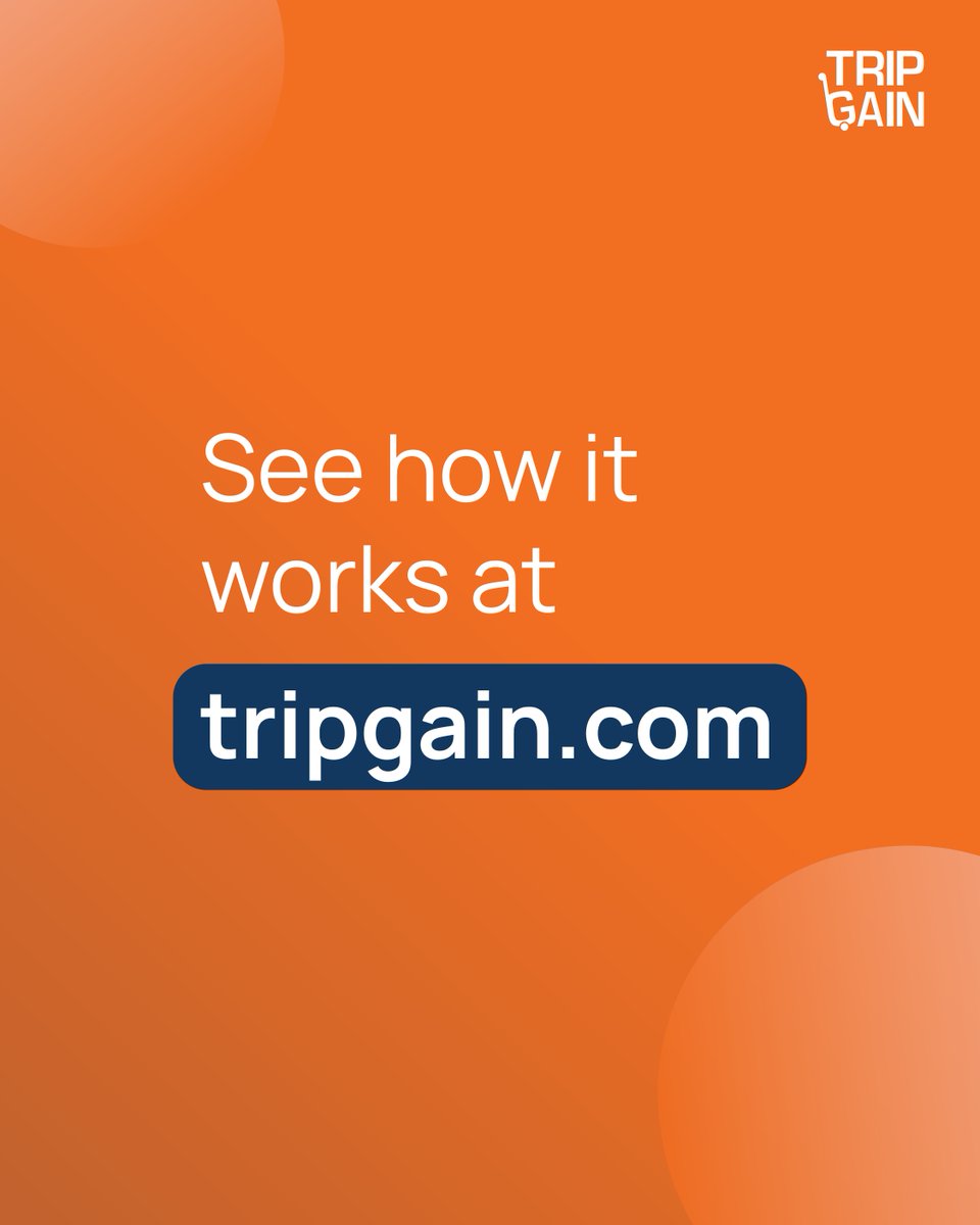 TripGain tweet media