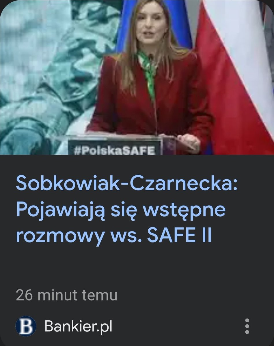 CzekalskiPawe's tweet photo. W instytucjach unijnych pojawiają się wstępne rozmowy ws. SAFE 2
O pieniądze chcą się ubiegać kraje UE jak Cypr, który stał się częścią napięć wojny na Bliskim Wschodzie
Dla Polski #SAFE2 oznaczałby szansę na realizację kolejnych projektów o wartości ok. 20 mld euro https://t.co/BG6Wql6fJF