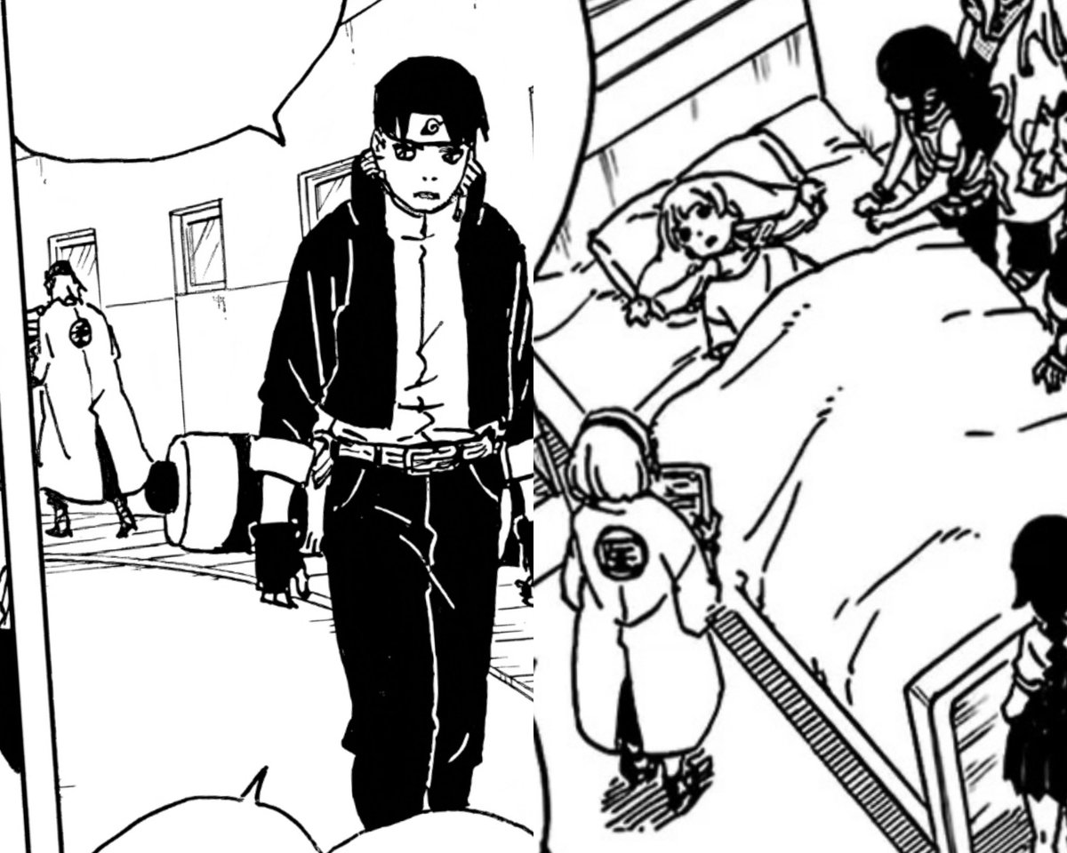 IT SEEMS SAKURA ALSO APPEARED IN THE NEW CHAPTER

SHE IS ABOUT TO FIND OUT WHAT IS HAPPENING TO SARADA😭😭 

#Sakura #Sarada
#BorutoTwoBlueVortexCh32